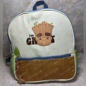NWT Disney Parks "I Am Groot" Marvel's Guardians of the Galaxy Cream Backpack